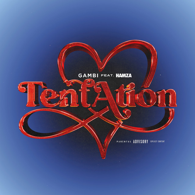 Album cover for Tentation (feat. Hamza) by Gambi