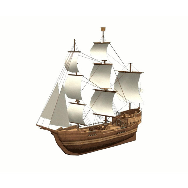 Rotating pirate ship cover art