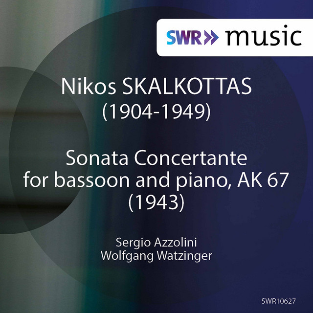 Skalkottas: Sonata concertante, AK 67 cover art