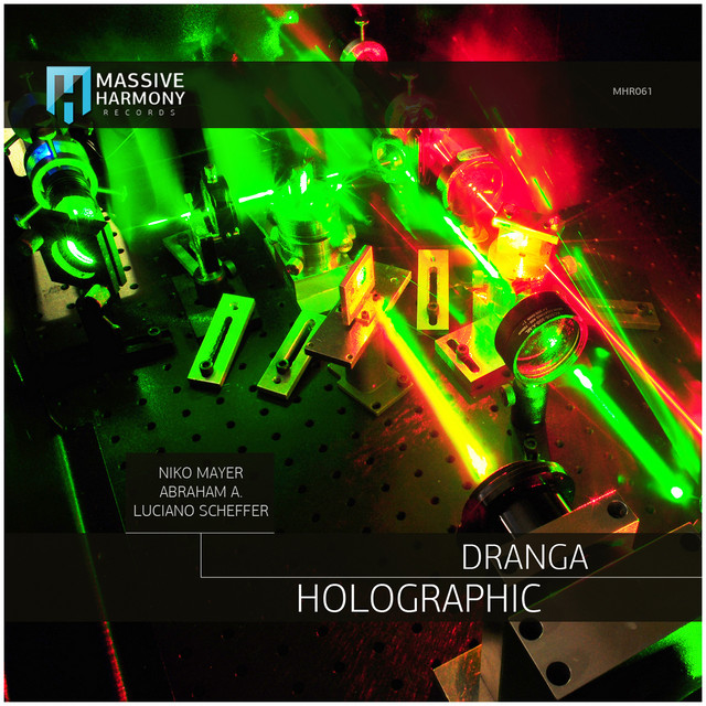 Holographic cover art