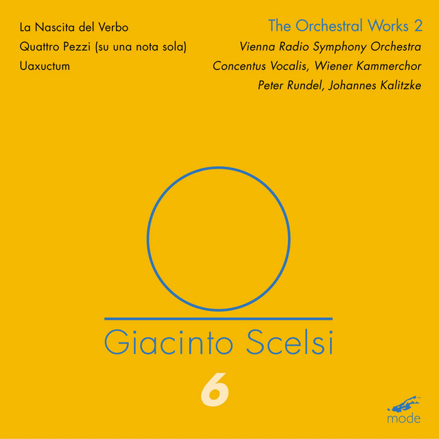Scelsi: The Orchestral Works, Vol. 2 cover