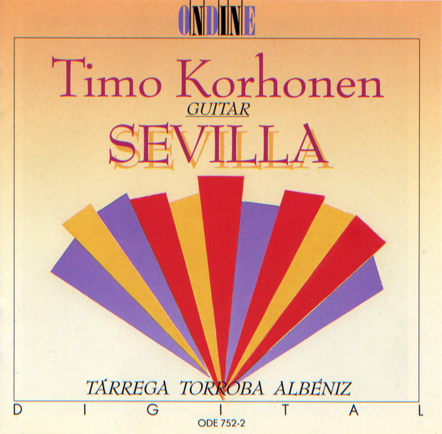 Guitar Recital: Korhonen, Timo - Tárrega, F. / Torroba, F. / Albeniz, I. (Sevilla) cover