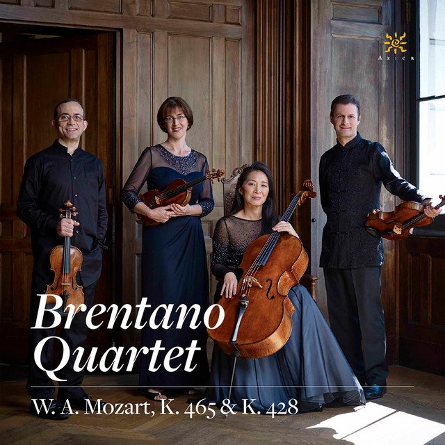 Mozart: String Quartets Nos. 19 & 16, K. 465 & 428 cover