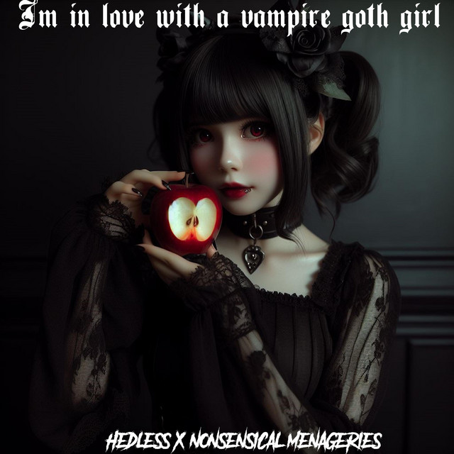 I'm in Love with a Vampire Goth Girl cover
