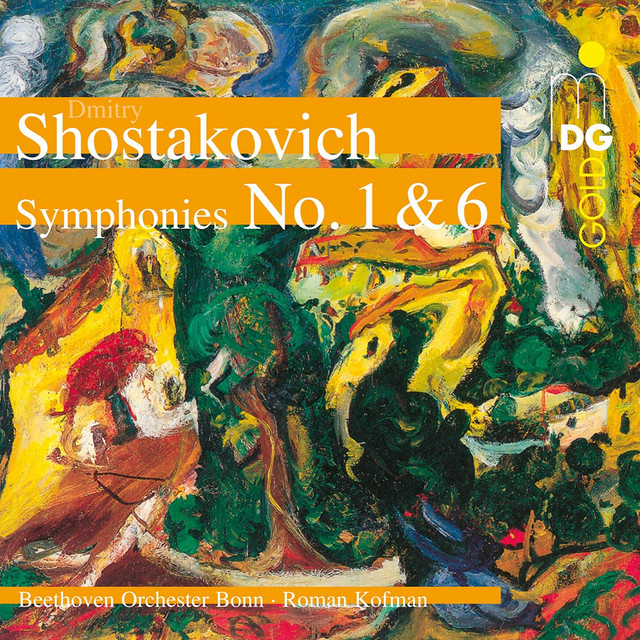 Shostakovich: Symphonies Nos. 1 & 6 cover art