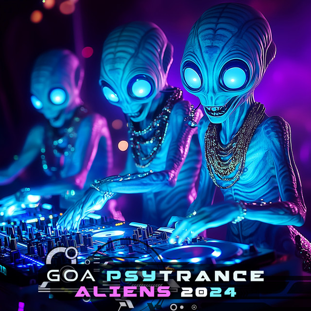 Goa Psytrance Aliens 2024 cover