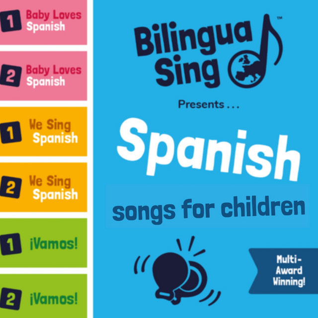 Spanish Songs for Children (BilinguaSing Megamix) cover art