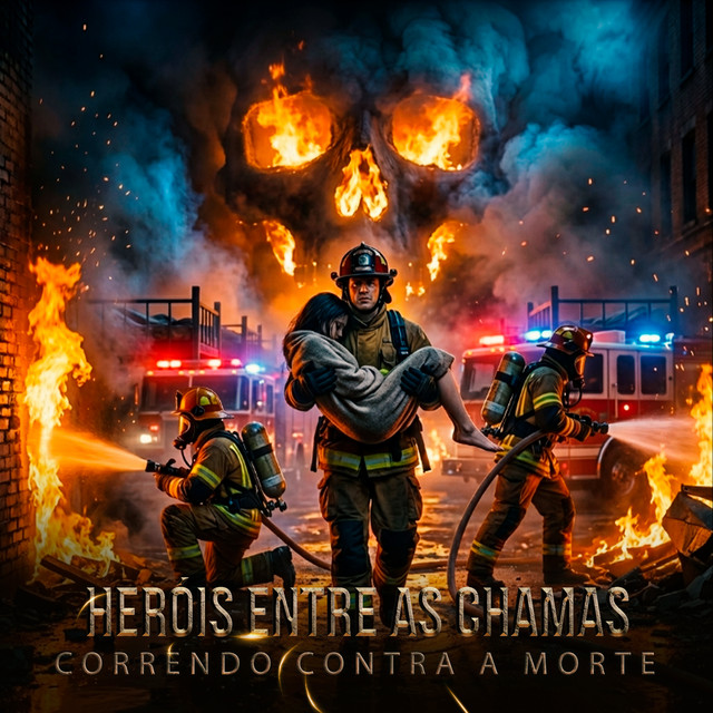 Heróis Entre as Chamas Correndo Contra a Morte