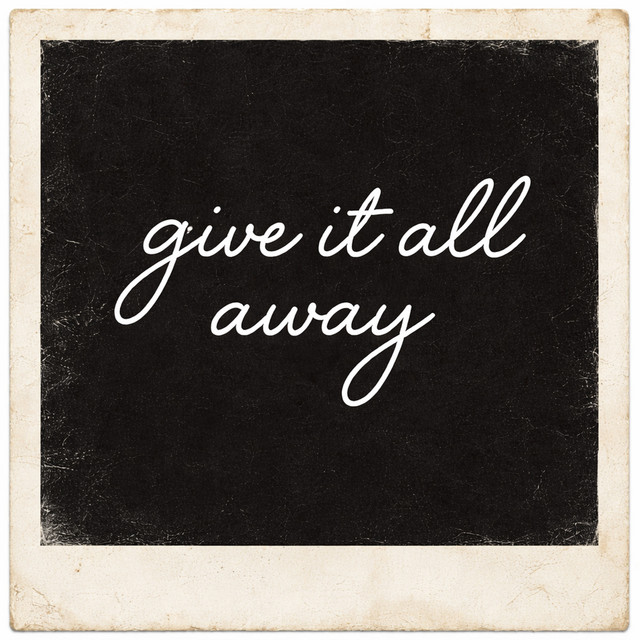 give it all away cover art