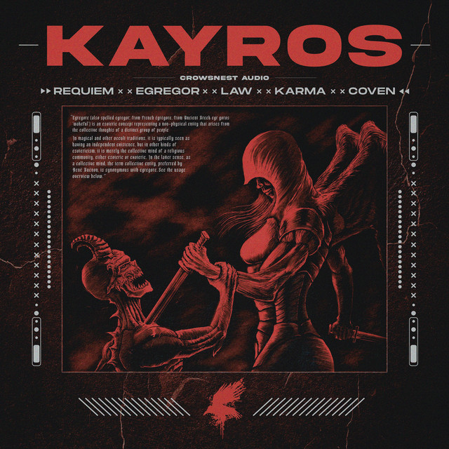 Cover art for KAYROS — EGREGOR