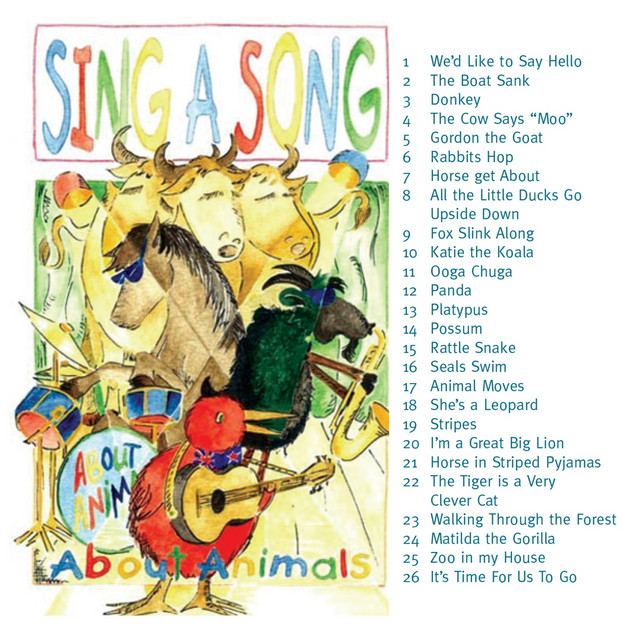 Sing a Song About Animals cover art