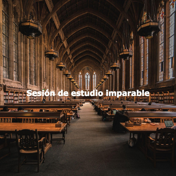 Sesión de estudio imparable cover art
