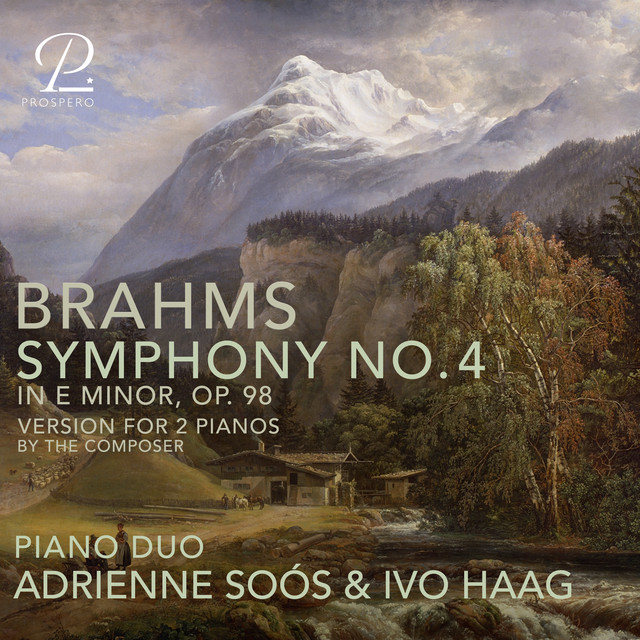 Brahms: Symphony No. 4 in E Minor, Op. 98 (Version for 2 Pianos) cover