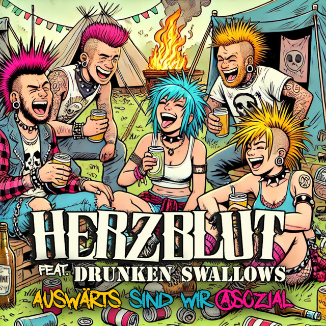 Auswärts sind wir asozial cover
