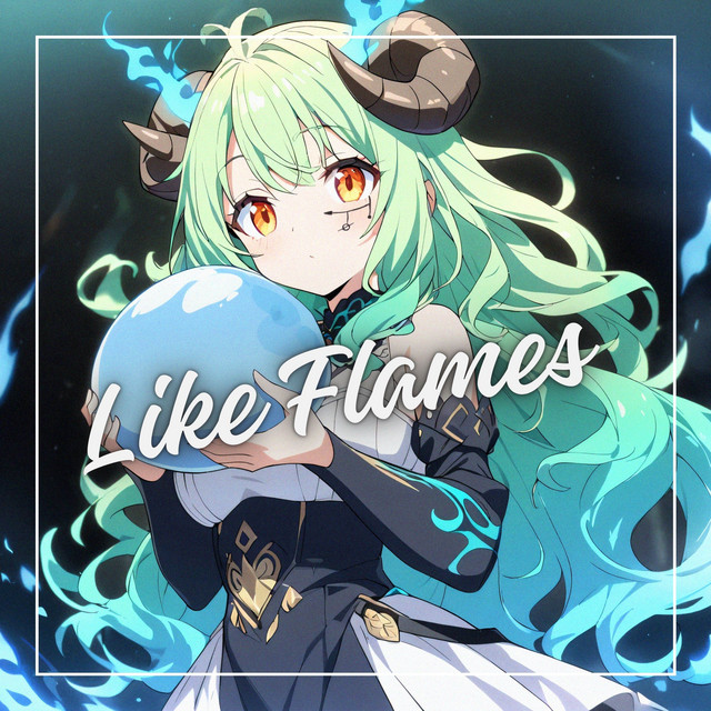 Обкладинка: Like Flames - Ukrainian Version — shanøn ~