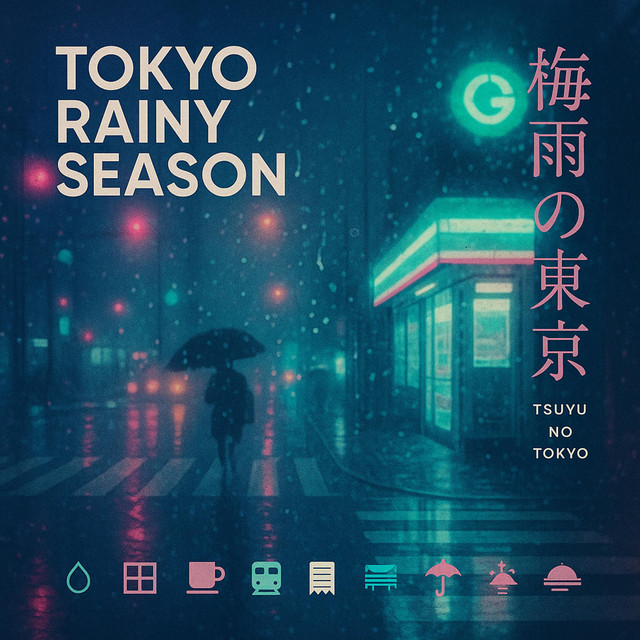 TL-Panda-Vaporwave vol.4-Tokyo Rainy Season 梅雨の東京 cover