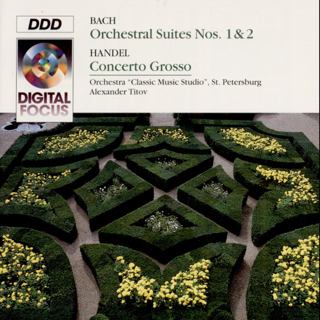 Bach: Orchestral Suites Nos. 1 & 2 / Handel: Concerto Grosso cover art