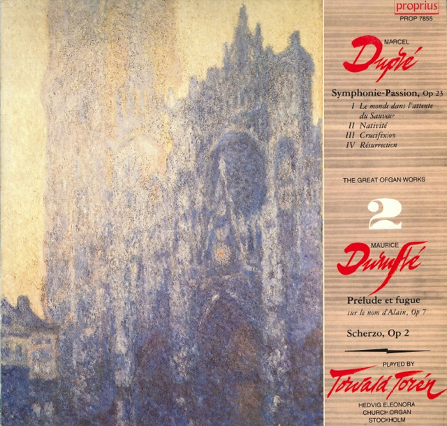 Dupré & Duruflé: Organ Works cover