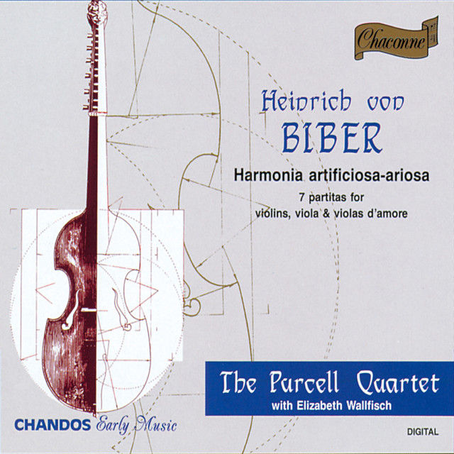 Partita I in D Minor, for 2 Scordatura Violins & Bass, C. 62: III. Gigue cover art