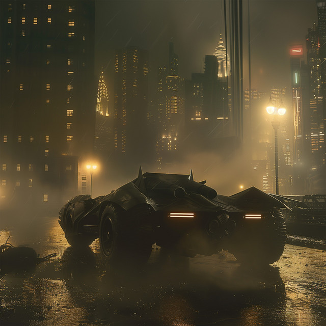 Batmobile cover art
