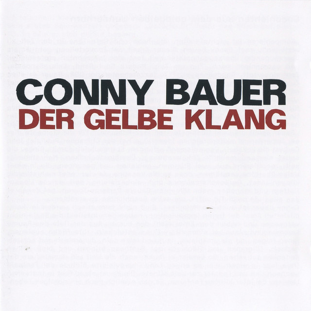 Bauer, Conny: Der Gelbe Klang cover art