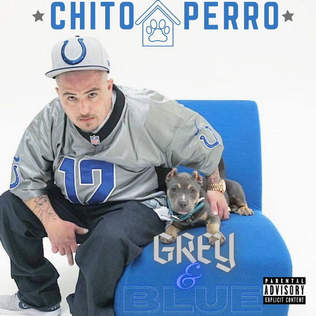 Grey and Blue cover art