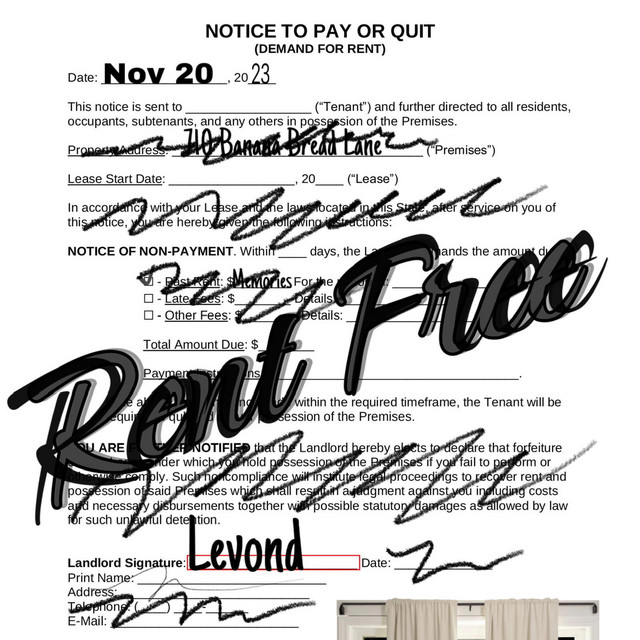 Rent Free