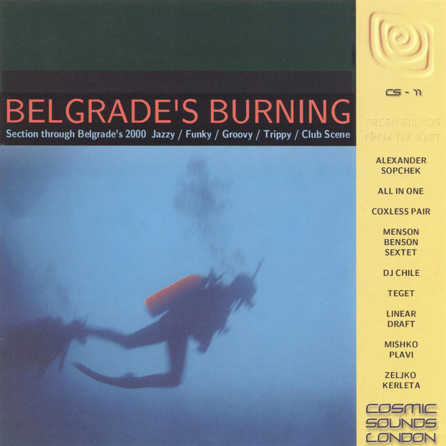 Belgrade's burning cover