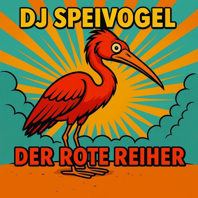Der rote Reiher