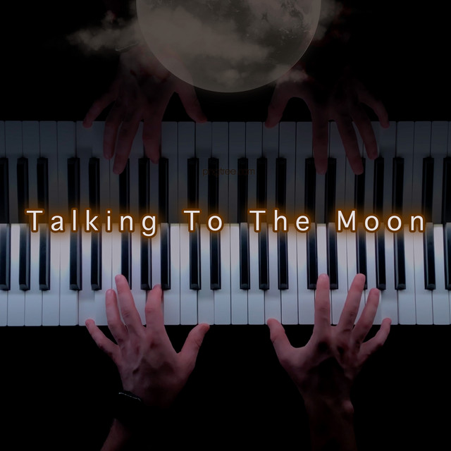 Обкладинка: Talking to the Moon - Piano Version — Clavier