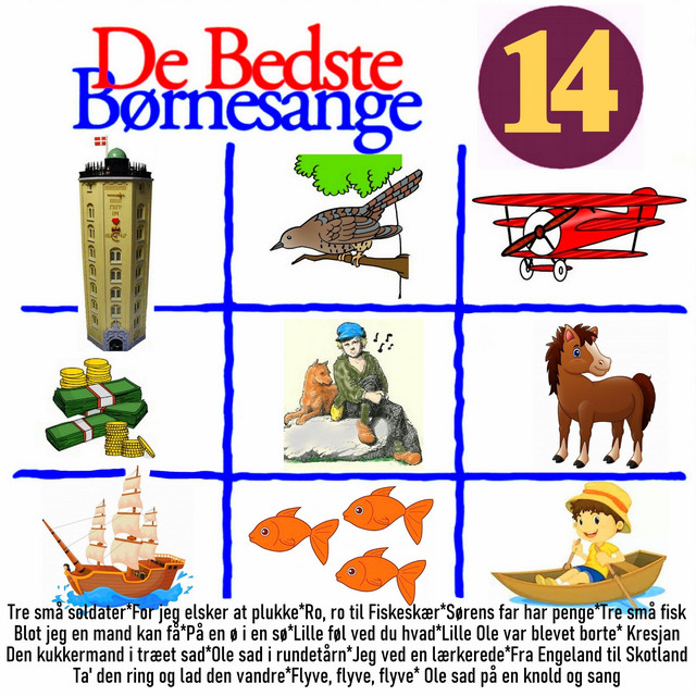 De Bedste Børnesange Vol. 14 cover art