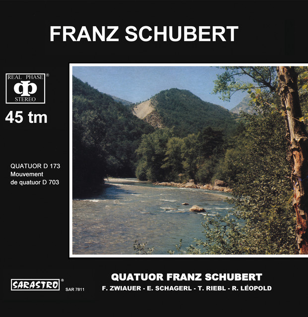 Schubert: Quatuor, D. 173 / Mouvement de quatuor, D. 703 cover