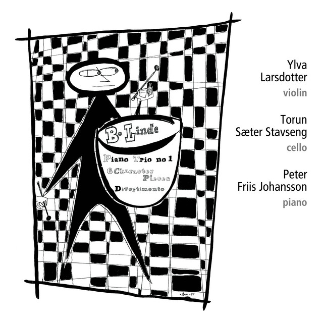 Linde: Piano Trio No. 1, 6 Character Pieces & Divertimento (Version for Piano Trio) cover