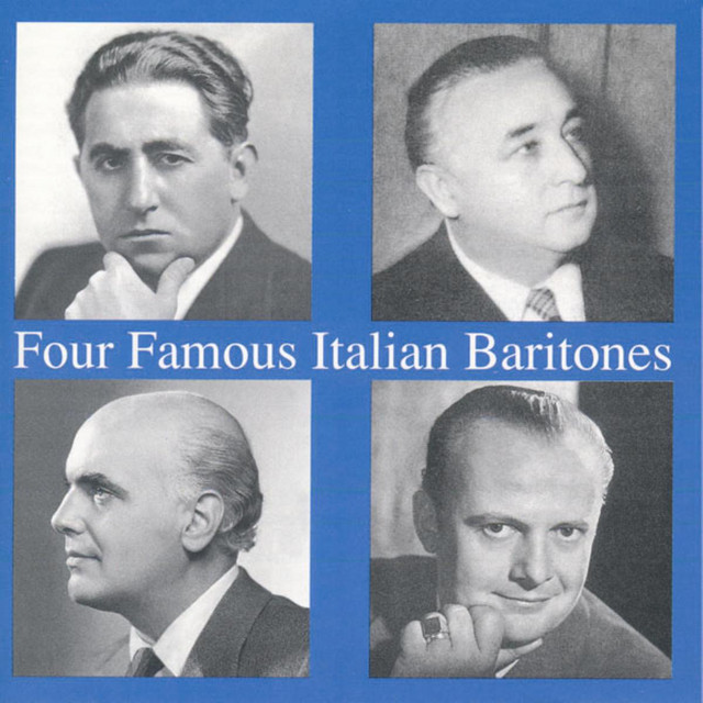 Four Famous Italian Baritones cover art