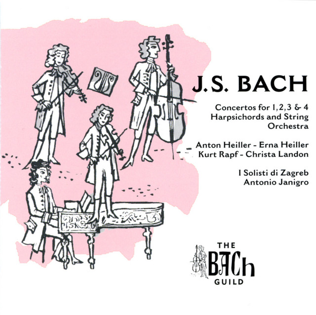 Bach: Harpsichord Concertos cover art