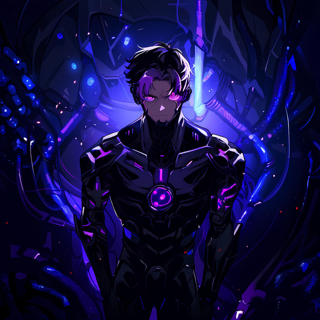 Blue Pillar (Bioluminescence) cover art