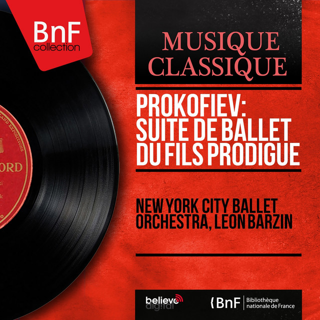 Prokofiev: Suite de ballet du Fils prodigue (Mono Version) cover art