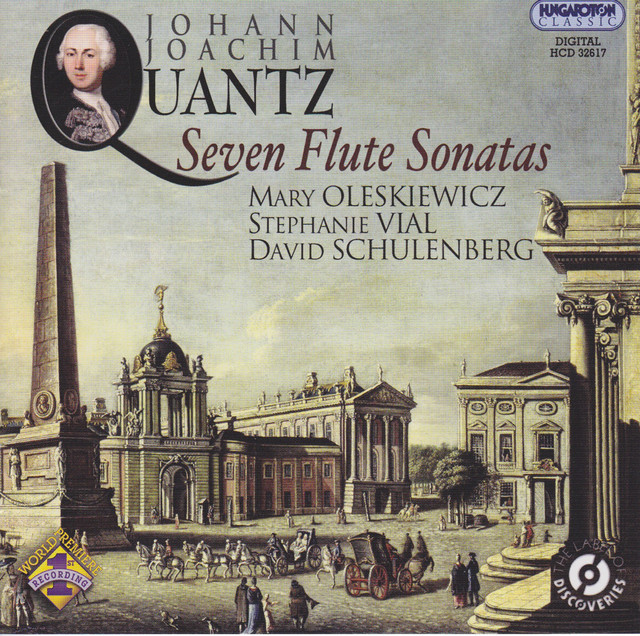 Quantz: 7 Flute Sonatas cover art