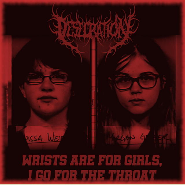 WRISTS ARE FOR GIRLS, I GO FOR THE THROAT. cover art