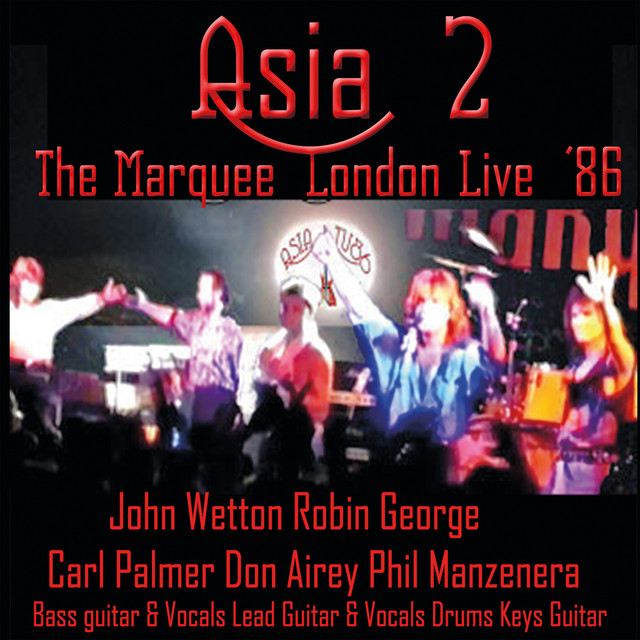 Asia 2: The Marquee London Live '86 cover art