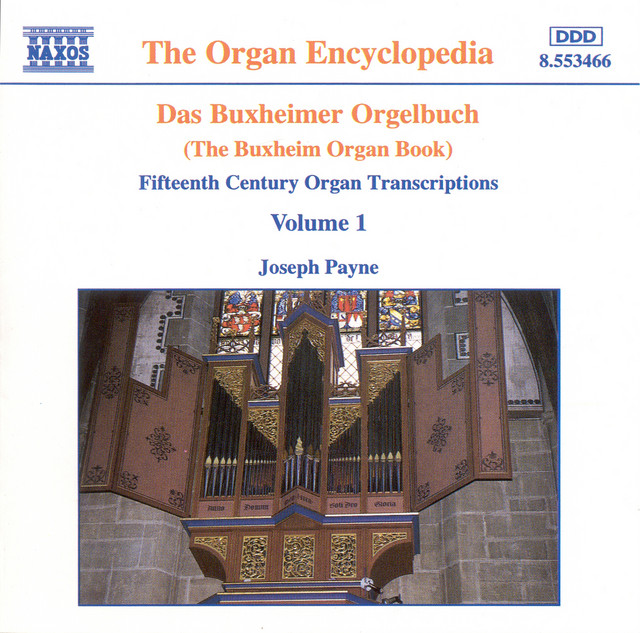 The Buxheim Organ Book, 15th Century Organ Transcriptions: Praeambulum super D cover art
