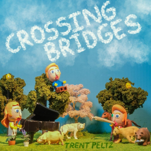 Album cover for Crossing Bridges by Trent Peltz