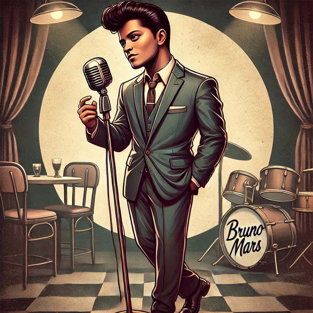 Die With A Smile - 1950s Bruno Mars