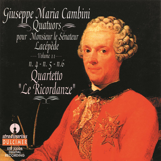 Cambini: Quatuors pour Monsieur Lacépède, Vol. 2