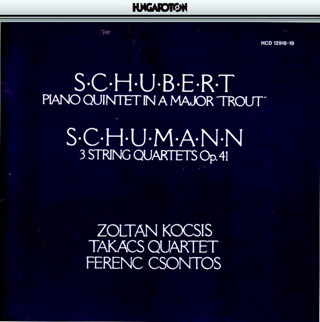 String Quartet in A Minor, Op. 41 No. 1: III. Adagio