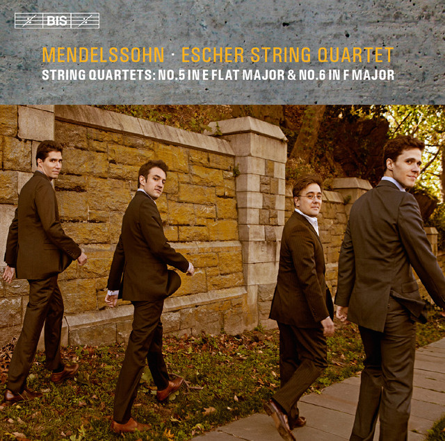 Mendelssohn: String Quartets Nos. 5 & 6 cover
