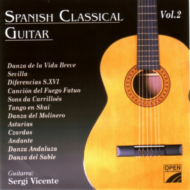 Spanish Classical Guitar (Vol. II) cover art