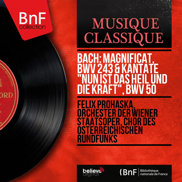 Bach: Magnificat, BWV 243 & Kantate "Nun ist das Heil und die Kraft", BWV 50 (Mono Version) cover art