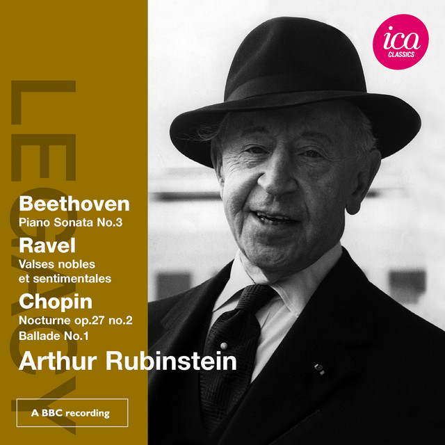 Beethoven: Piano Sonata No. 3 - Ravel: Valses nobles et sentimentales - Chopin: Nocturne, Op. 27 No. 2 & Ballade No. 1 (Live) cover art
