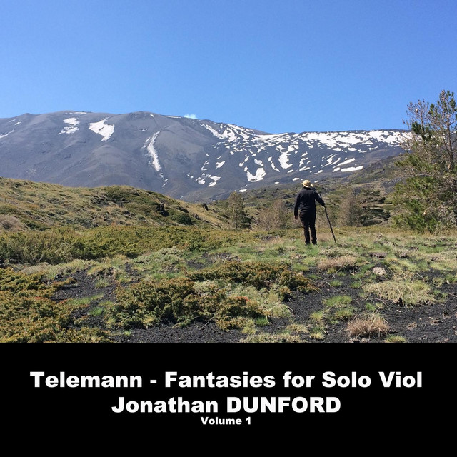 Telemann: Fantasies for Solo Viola da Gamba, Vol. 1 cover